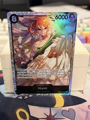 Nami OP15-086 SR Holo One Piece Card Game OP-15 Adventure on