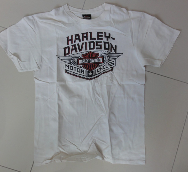 Harley Davidson Dealer T-Shirt Herren Bonn m. Ludwig. v. Beethoven beige, Gr. L