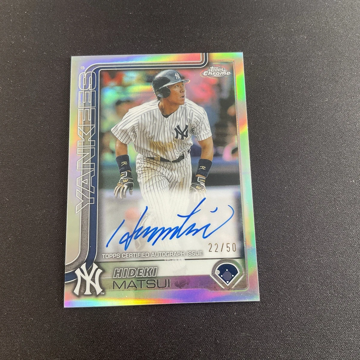 Topps Hideki Matsui Baseball Serial Numbered Sports Trading Cards