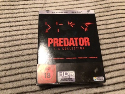 Predator 1-4 Box (4K UHD) (4 BR4K) (+ 4 BRs) [Blu ray]