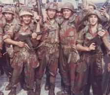 Italian Airborne Paratrooper Pants Men 38-32 San Marco Camo M29 - Used