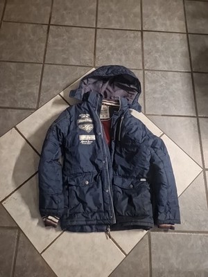 E Bound Denim Winter Parka Größe 152 Jungen Jacke Kapuzenjacke Winterjacke 