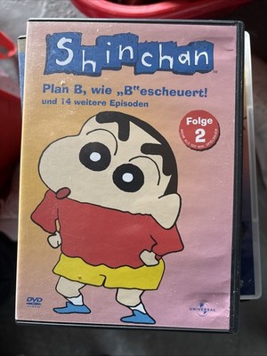 Shin Chan - Folge 2 -  Plan B, wie ''B''escheuert + 14 Episoden- DVD - Zustand NEU