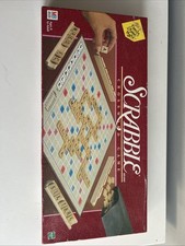 Vintage 1989 Scrabble Crossword Board Game MB Milton Bradley Complete Exc Cond