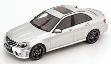 Gt Spirit 1/18 Mercedes-Benz C63Amg 2008 Silver Metallic Spirit1 18 Mercedes
