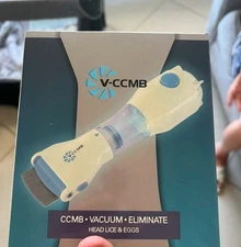 electric vacuum brush for nits and lice