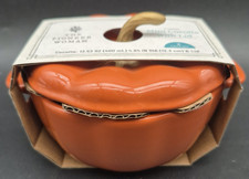 NEW The Pioneer Woman Orange Pumpkin Cocotte 400ml Dutch Oven Casserole with Lid
