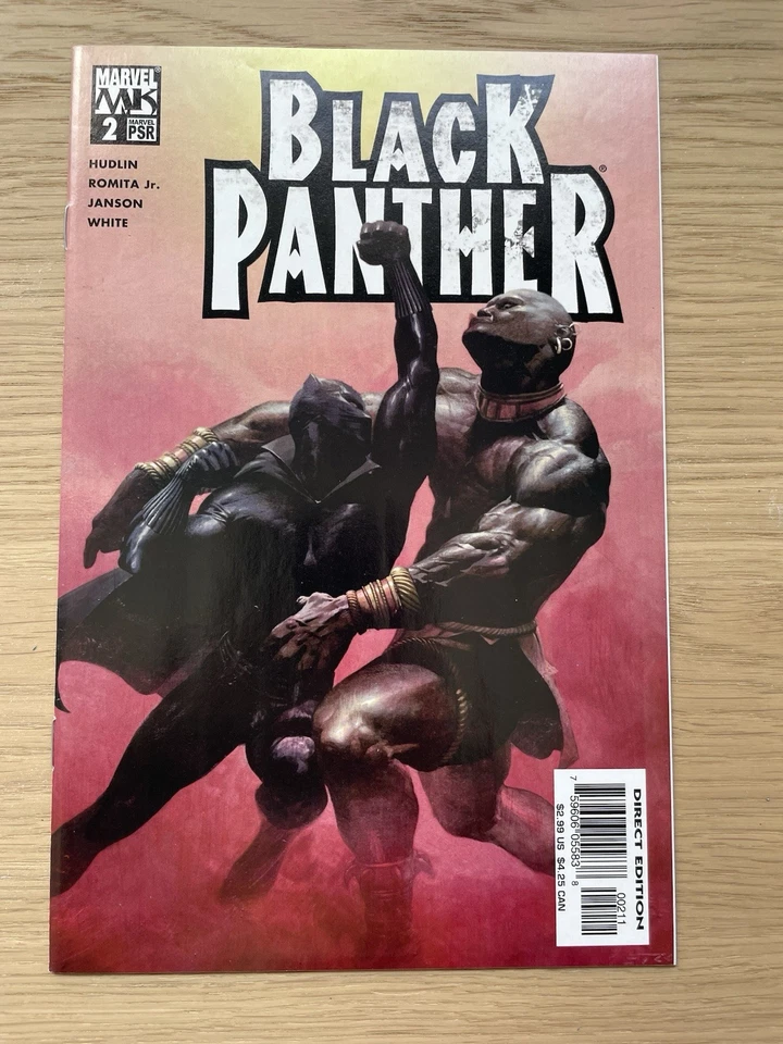 Black Panther #2 Marvel Comics 2005 Shuri primera aparición edición. Copia de alta calidad Foto 2 de 4