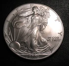 2002 American Silver Eagle ASE $1  One Troy Ounce Oz .999 Fine Bullion MS BU UNC
