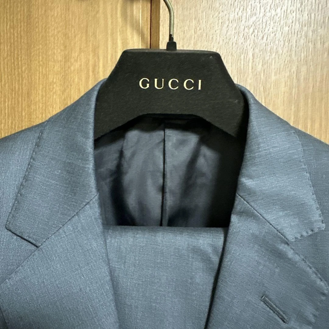 Tuta Gucci grigia 7 44 R set superiore e inferiore