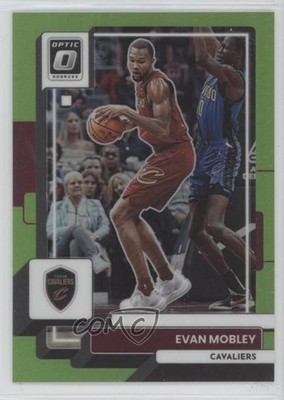 2022-23 Panini Donruss Optic Lime Green Prizm 107/149 Evan Mobley #93 0l1u