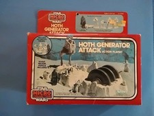Star Wars Micro Collection Hoth Generator Attack Action Playset 1982 With Box