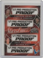 2024 Brink Cardoso Sheldon Pili Pre-Production Proof Leaf Metal Starstruck 1/1