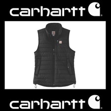 OV2286 CARHARTT RAIN DEFENDER Weste schwarz 104315 wasserabweisend winddicht