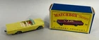 VGC Vintage Matchbox #39 Pontiac Convertible Toy Model Car W/Box (P)