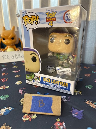 Funko Pop! Vinilo: Pixar Buzz Lightyear (Colección Diamante) Le3000 DAÑADO ¡LEER! - Imagen 11 de 19