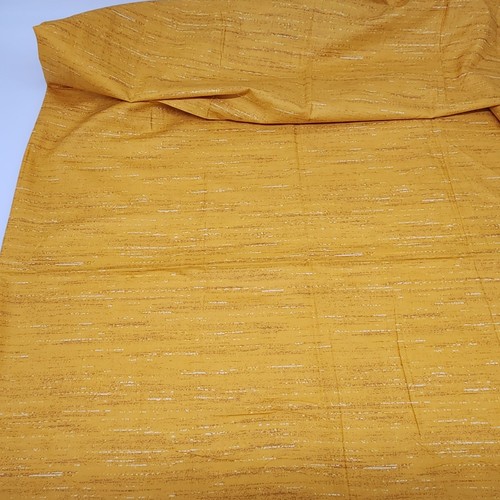 Daisy Kingdom Seidenband Dupioni Quilten Stoff gelb 45"x 1 Yard 22 Zoll