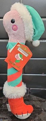 Bellzi Elf Wormi Plush 15'' WORMI-R-ELF Christmas Hat 