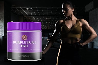 2 Pack) Purpleburn Pro Powder Support Weight Management & Fitness