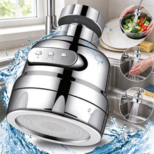 Faucet Spray Head Aerator Nozzle Kitchen Sink Extender 3 Models Water Tap