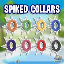 Animal Jam Classic AJC  Rare Long Spiked Collar  READ DESC BEFORE BUYING 