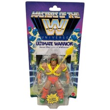 Masters of the WWE Universe Ultimate Warrior Action Figure 2019 Mattel Sealed