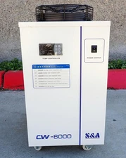 S&A CW-6000 220-240VAC Active Cooling Water Chiller for Lasers CW-6000AN 12598