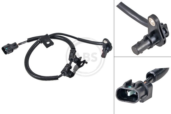 Front Right A.B.S. 31598 Sensor, wheel speed for KIA