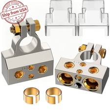 2 Pack Car Audio Battery Terminal Connectors 0246810 Awg Heavy Duty 2 Pack Car Audio Battery Terminal Connectors 0246810 Awg Heavy Duty