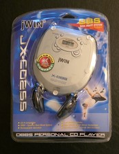 NIP JWin Portable Personal CD Player BBS Bass Boost JX-CD255 Headphones