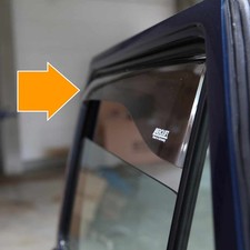 T3 Windabweiser für die Türen vorne mit ABE, Top Qualität