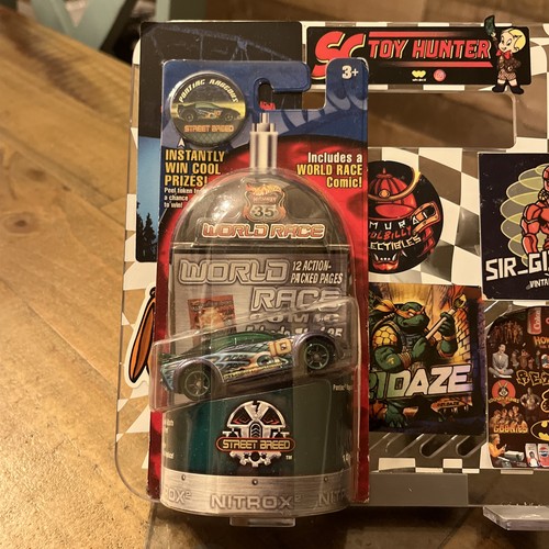 2003 Hot Wheels BLUE PONTIAC RAGEOUS Highway 35 World Race 10/35 STREET BREED - Picture 1 of 6