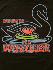 PHANTOM OF THE PARADISE 40th Anniversary T-SHIRT Size XL + 2 VIP BADGES Mint!