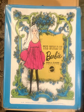 Vintage 1968 Mattel The World of Barbie Doll Carrying Case Trunk 1002