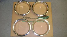 Premium Stainless Trim Rings Camaro Chevelle SS Rims 14x7 Nova Cutlass Rally Whl