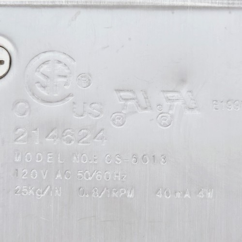 Motore Girarrosto Elettrico Acciaio Inox 120V Modello CS-6018 25Kg/in 0,8/RPM BBQ - Foto 3 di 6