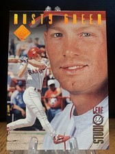 1996 Leaf Studio Bronze Press Proof /2000 Rusty Greer #97