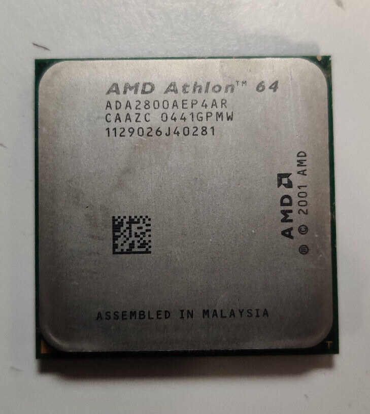 AMD Athlon 64 2800+ 1.8 GHz (ADA2800AEP4AX) Processor for sale online ...
