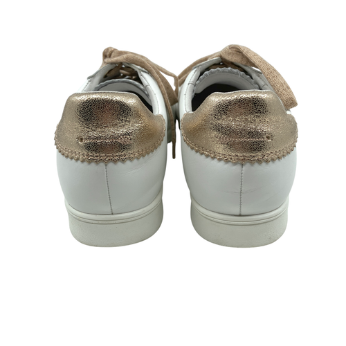 Frankie4 Jackie IV Rose Gold Scallop Trim Sneakers Size 10 - Picture 6 of 18