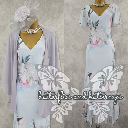 CHESCA Size 16 18 Dress Shawl JOHN LEWIS Fascinator Mother of the