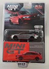 Mini GT 1:64 Honda Civic Type R Rallye 2023 W/ Advan GT Wheel Red Chase