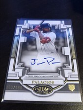 2023 Topps Tier One Break Out Jermaine Palacios Rookie Auto /299 #BOA-JP1