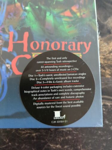 Peter Tosh - Honorary Citizen (3 CDs Box Set 1997) NEW & SEALED - Picture 2 of 6