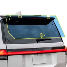 Pre Cut Fits Lexus GX 550 2024+ Rear Windshield Protection Clear Bra Film