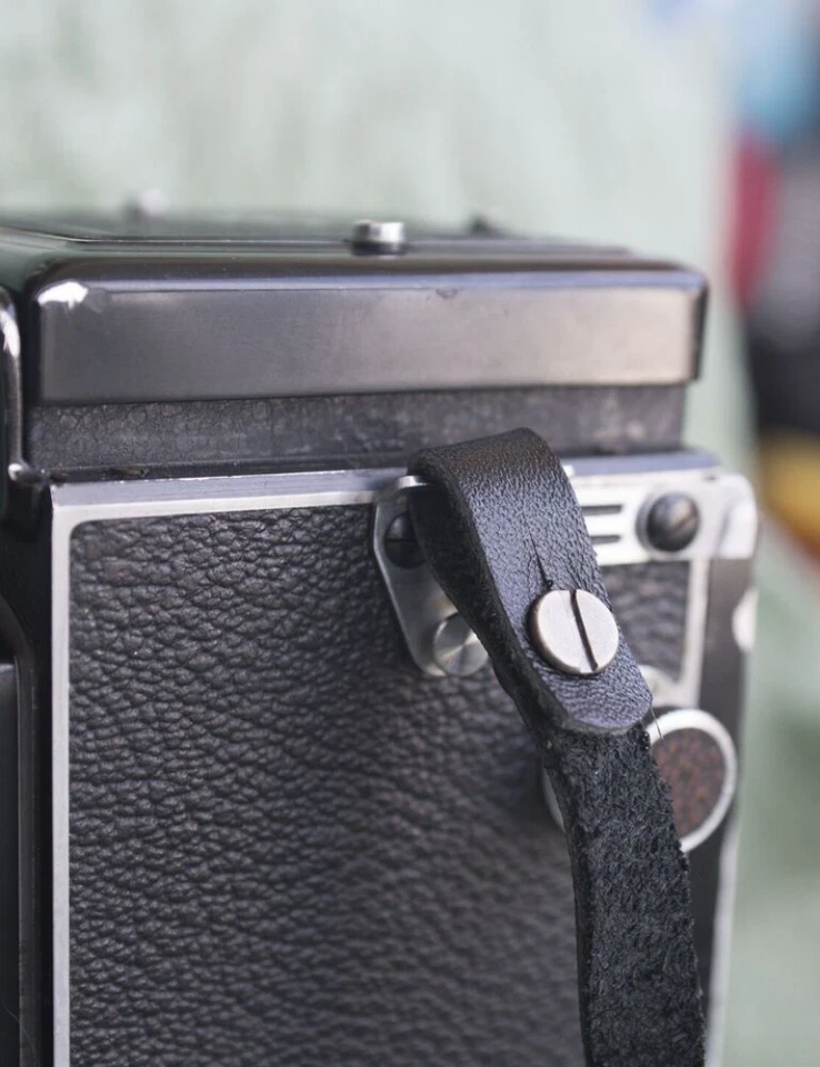 Camera Leather Shoulder Neck Strap Color Rolleicord for Yashica TLR - Image 4 of 4