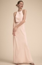 New Jill Jill Stuart Iva Crepe Maxi dress size 6 MSRP: $298 BHLDN