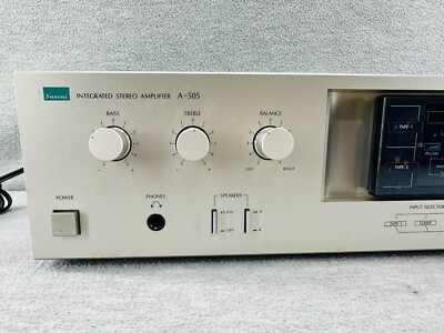 SANSUI A-505 - VINTAGE Integrated Stereo Amplifier 120 Watts | eBay