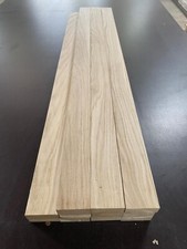 Oak Hardwood Slats, Kiln Dried, Planed All Round, Pack Of 10