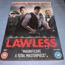 Lawless (DVD, 2013). Slipcase. Region 2 PAL. Like New.