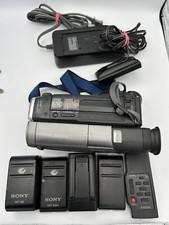 Sony CCD-TR86 8mm Video8 Camcorder VCR Player Video Transfer For Parts Repair